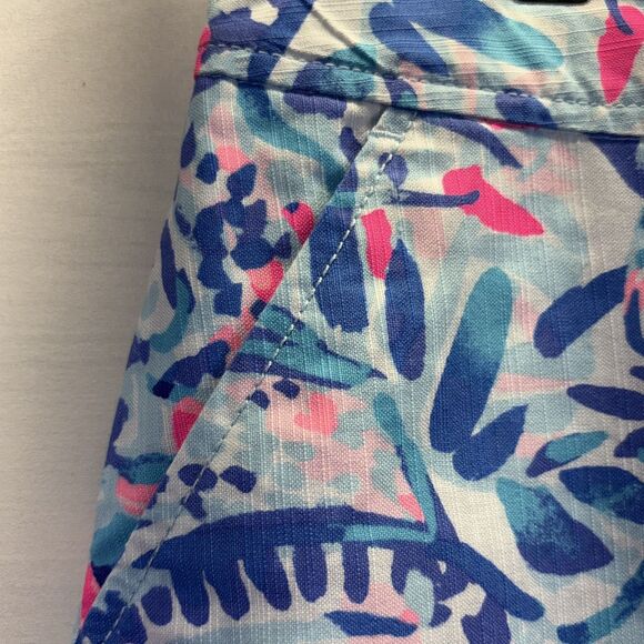 Lilly Pulitzer Womens Nicki Skort Breakwater Blue Wave Sz 10 - Picture 5 of 10
